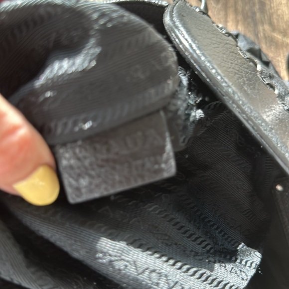 PRADA Handbag with Laced Sides - Picture 10 of 12